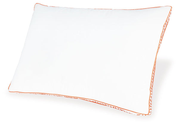 This pillow offers a cooler option for those who sleep hot. The -"pillow inside of a pillow-" combines temperature-regulating ClimaSmart technology with a gel-like fill. Use the outer cover and inner pillow together or separately to adjust to your comfort