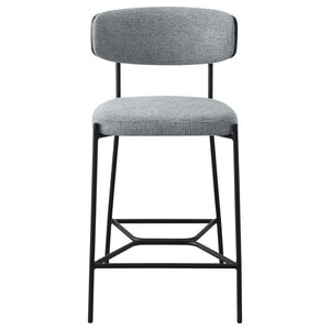 Elison - Counter Height Bar Stool (Set of 2) - Gray