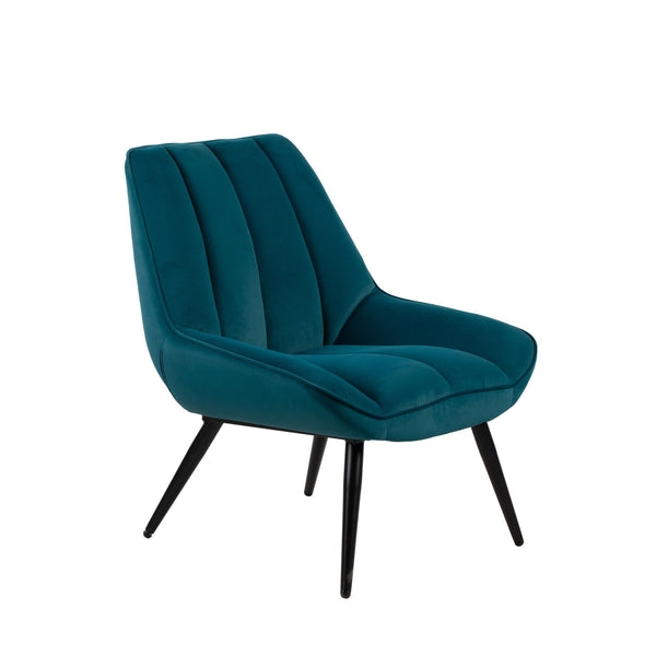 The Astrid Green Velvet Accent Chair combines style and comfort to create an inviting addition to any room. This chair features a tufted back and wraparound arms that offer both chic design and cozy seating. Made from 100% polyester, the luxurious green v