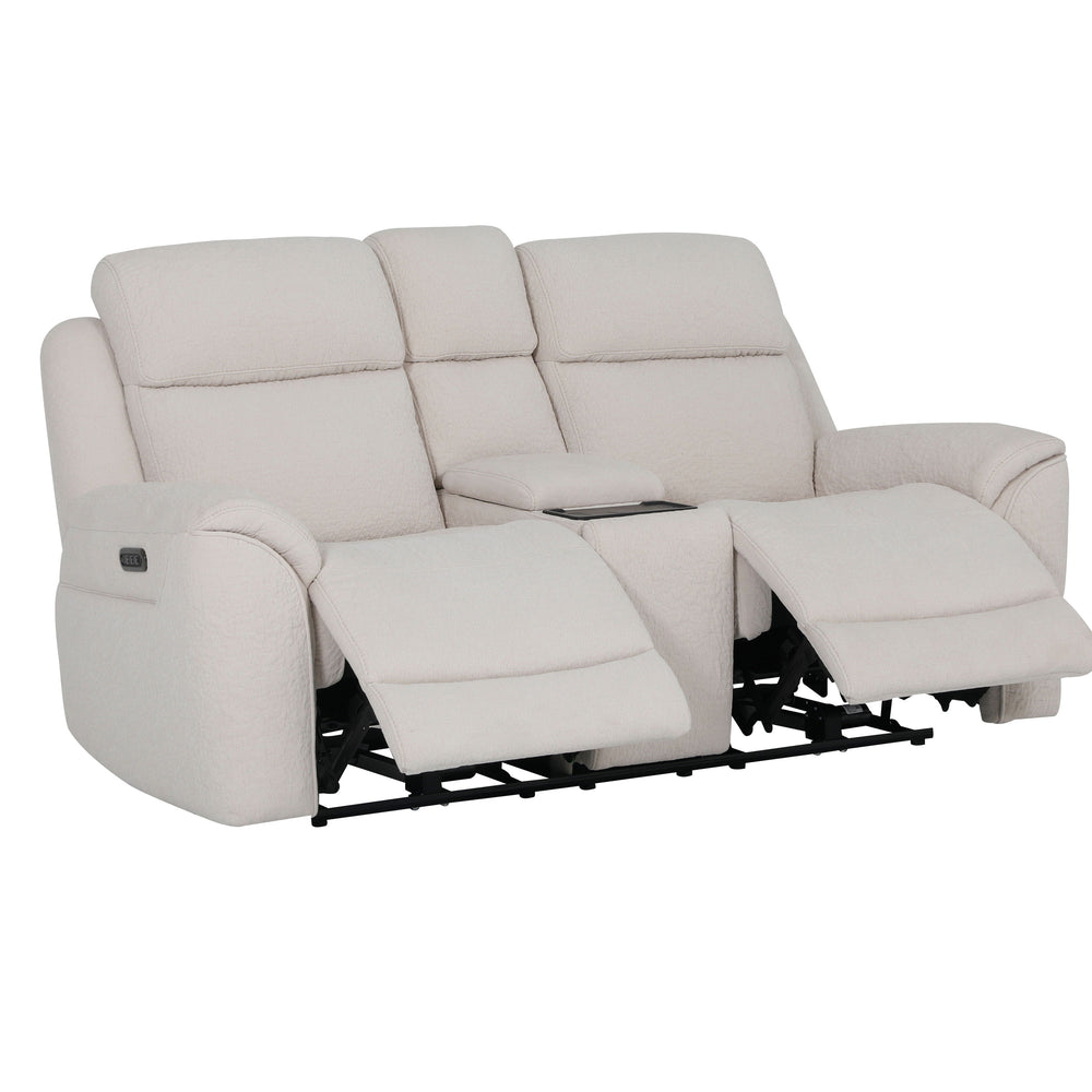 Sebastian is the ultimate blend of elegance and style. The power recline, adjustable headrest, and lumbar support make its design perfect for personalized relaxation. Enjoy hidden cupholders, a 3-way wireless charger, USB ports, and convenient lift-top st