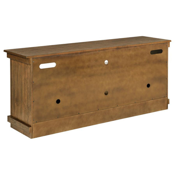 Payne - 60## TV Stand Media Console - Distressed Brown