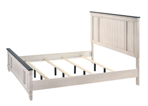  distinguished by its beautifully paneled headboard
