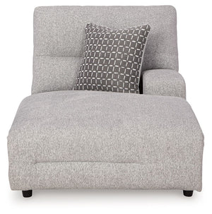 Acklen Place - Pewter - Raf Power Reclining Back Chaise