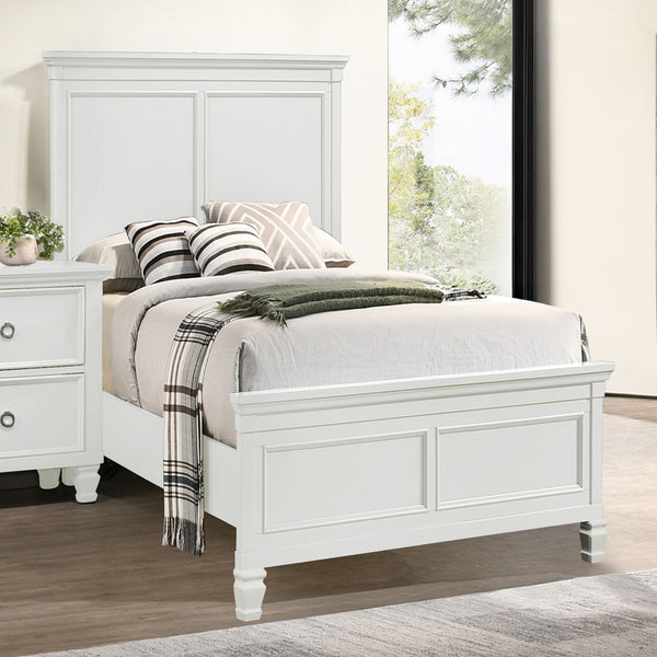 Tamarack - 3/3 Twin Bed - White