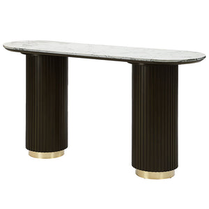  each piece is accented with sleek metal trim for added sophistication. Perfect for contemporary ho