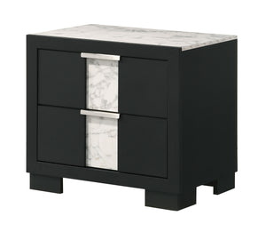 Rangley - King 5 Piece Bedroom Set - Black