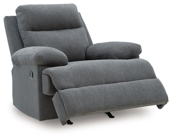 Side-Swipe - Charcoal - Rocker Recliner