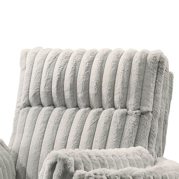 Embrace - Swivel Accent Chair - Light Gray