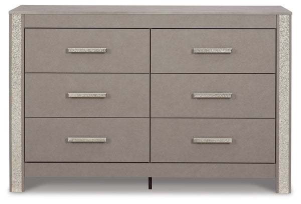 Surancha - Gray - Six Drawer Dresser