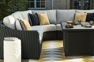  this high-style/low-maintenance set entices with plush
