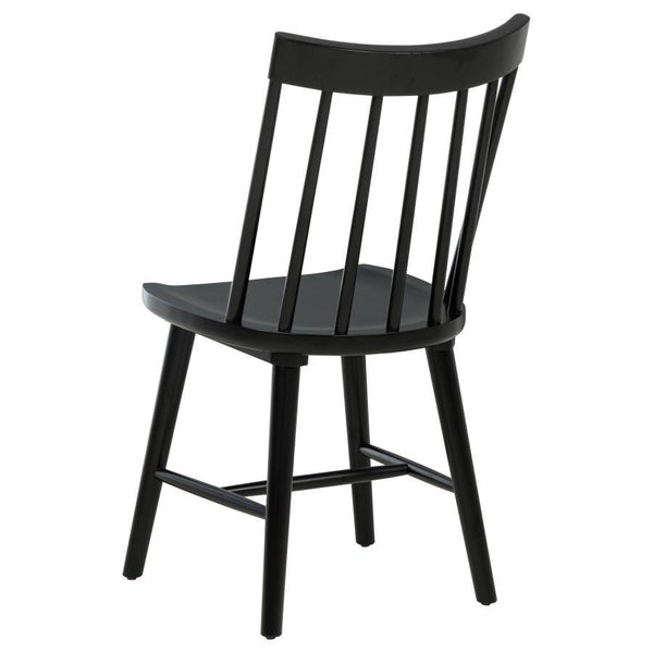 Middleton - 9 Piece Extension Leaf Dining Set - Brown And Black