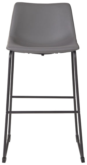 Centiar - Gray - Tall UPH Barstool (Set of 2)