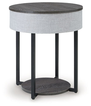 With its decidedly contemporary form, this accent table wows with subtly integrated functional features. Wirelessly connect your audio to its built-in speakers as you host guests or relax solo. Need to charge up as you lounge? Place it next to your sofa t