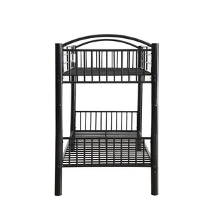 Cayelynn - Twin Over Twin Bunk Bed - Black