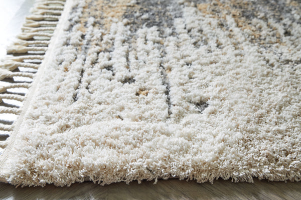  subtly shifting colors and finished tassel edge effortlessly serve as a simple yet compelling representation of modern decor.<br/><br/><b>Product Features</b><ul><li>M
