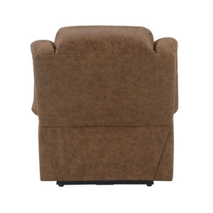 Omarion - Power Recliner With Lift & Heating & Massage - Brown
