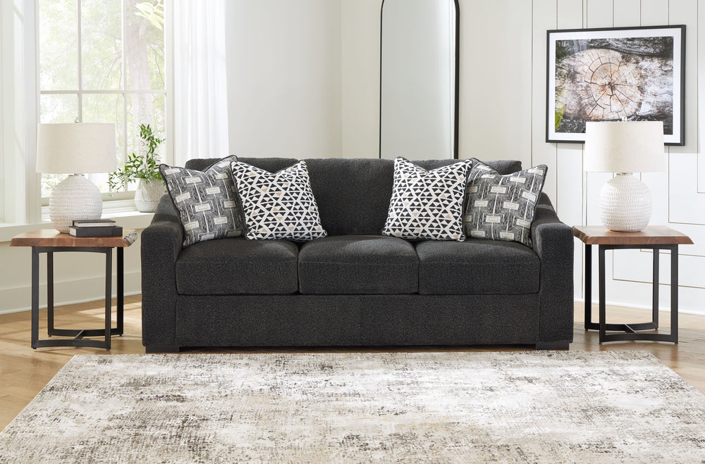 Your downtime should be super-cozyâ€”and super-chic. This seating package encourages stylish indulgence as you lounge. Plush, chunky upholstery adds a relaxed yet eclectic twist to the transitional look. With this exquisitely comfortable and fashion-forwa