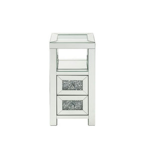  and shine to this functional piece. It has two drawers w