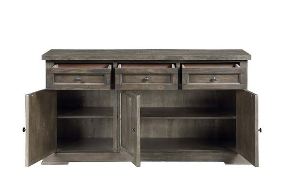 Landon - Server - Salvage Gray Finish
