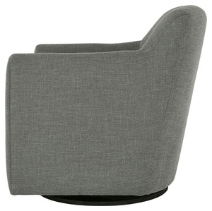 Bradney - Gray - Swivel Accent Chair