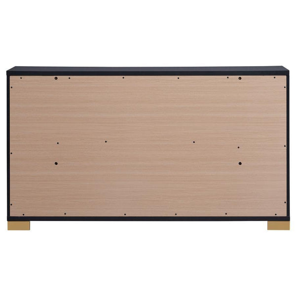 Marceline - 6-Drawer Dresser - Black