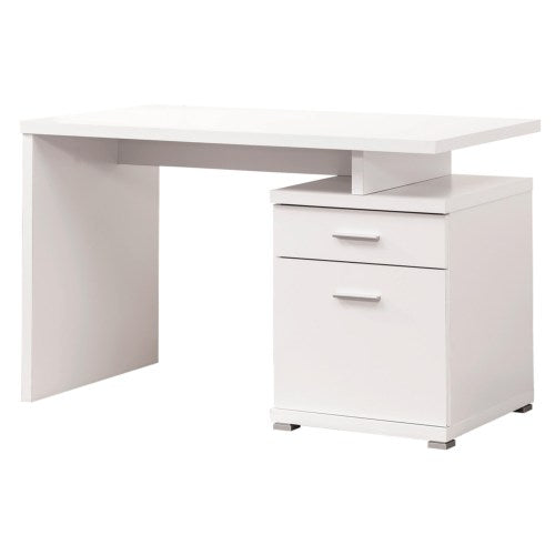 Contemporary Desk with Cabinet