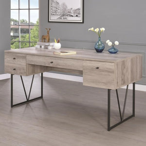 Desk with Four Drawers