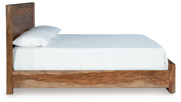 Dressonni - Brown - California King Panel Bed