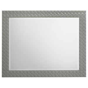  creating a cohesive look. This mirror features a sturdy
