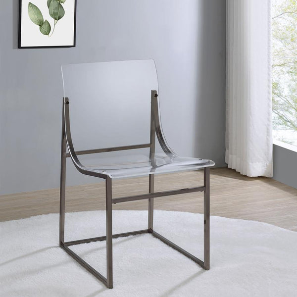  this set of two side chairs deliver surpr