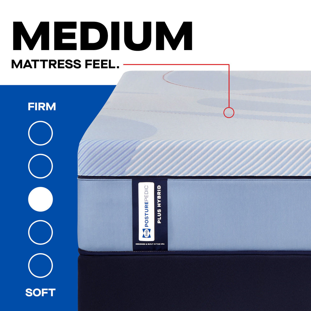 Posturepedic Plus - Hagerstown Medium - Split California King