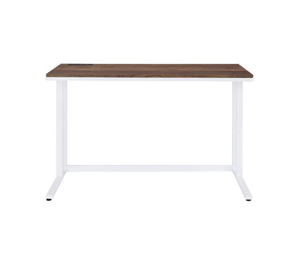  the Tyrese Writing Desk will give your workplace a distinct look with contemporary style. Founded atop a metal open base 
