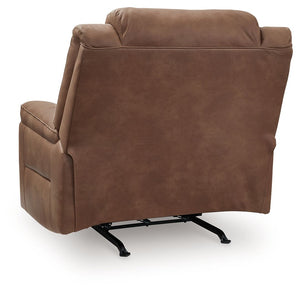 Status Check - Caramel - Rocker Recliner