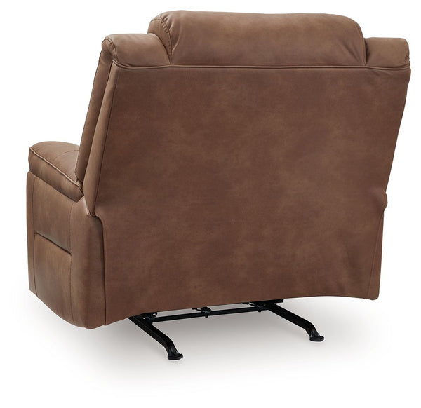 Status Check - Caramel - Rocker Recliner