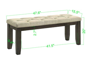  it provides a durable and inviting surface for everyday meals and gatherings. The uphols