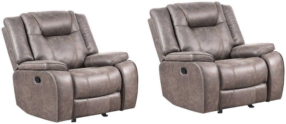Plush, stuffed, and easy, the Blake Manual Glider Recliner will feel at home in most any living space. Easy to clean (just wipe the high-performance fabric with a soft cloth!) and easy to operate (simply pull the latch to utilize motion functions!), Blake