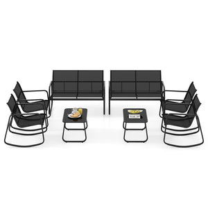 Rock stably with non-slip pads and adjustable stopper <br>Curved seat and back make you more relaxed <br>Made of premium material for long-time use <br>Quick-drying and breathable seat fabric offers more comfort <br>Reinforced metal frame offers strong su