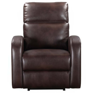 Devin - Pebble Brown Manual Recliner