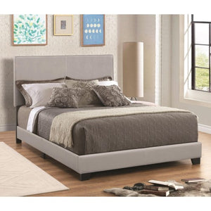 Dorian Grey Upholstered Leatherette Full Bed