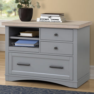 Americana Modern - Dove Functional File with Power Center