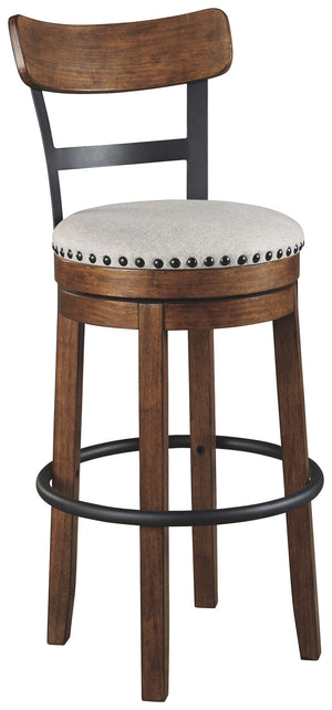 A touch of rustic-industrial style is such a fashion-forward choice, and this barstool doesnâ€™t disappoint. Set this tall barstool by the kitchen bar for a visually intriguing mix of new and old.<br><br><b>Additional Dimensions</b><br><ul><li>Footrest he