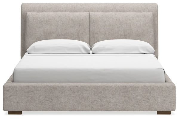 Cabalynn - Light Brown - Queen Upholstered Bed