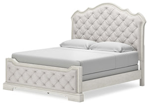 Arlendyne - Antique White - California King Upholstered Bed