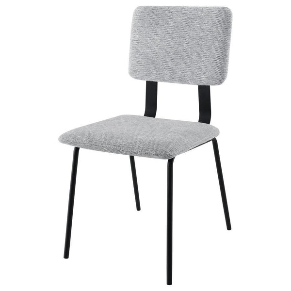 Calla - Fabric Upholstered Dining Side Chair (Set of 2) - Gray
