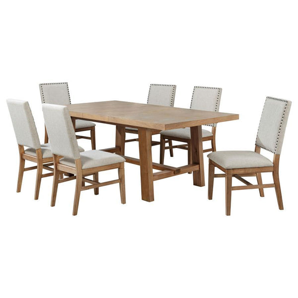  expanding from 60 to 76 inches to accommodate both casual meals and formal gatherings. S