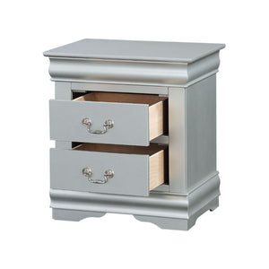 Louis Philippe III - Nightstand - Platinum