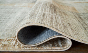 Truward - Linen / Gray / Caramel - Medium Rug