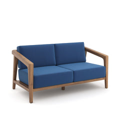 Introducing the Bali Loveseat: a fusion of durability, comfort, and contemporary style, designed to elevate your outdoor living space. Crafted with care from FSC Certified, Eco-Friendly Eucalyptus solid wood, this loveseat is not only a statement of susta