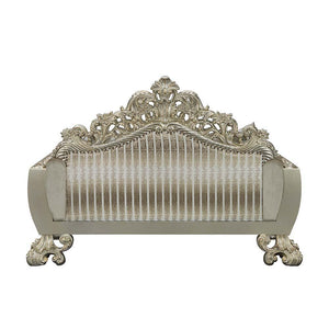  Fabric & Antique Gold Finish