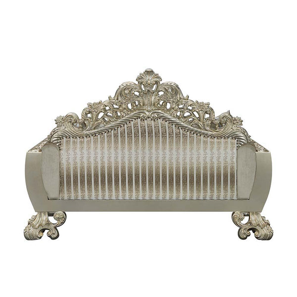  Fabric & Antique Gold Finish